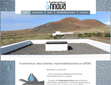 Tablet Screenshot of fuerteventura-innova.com